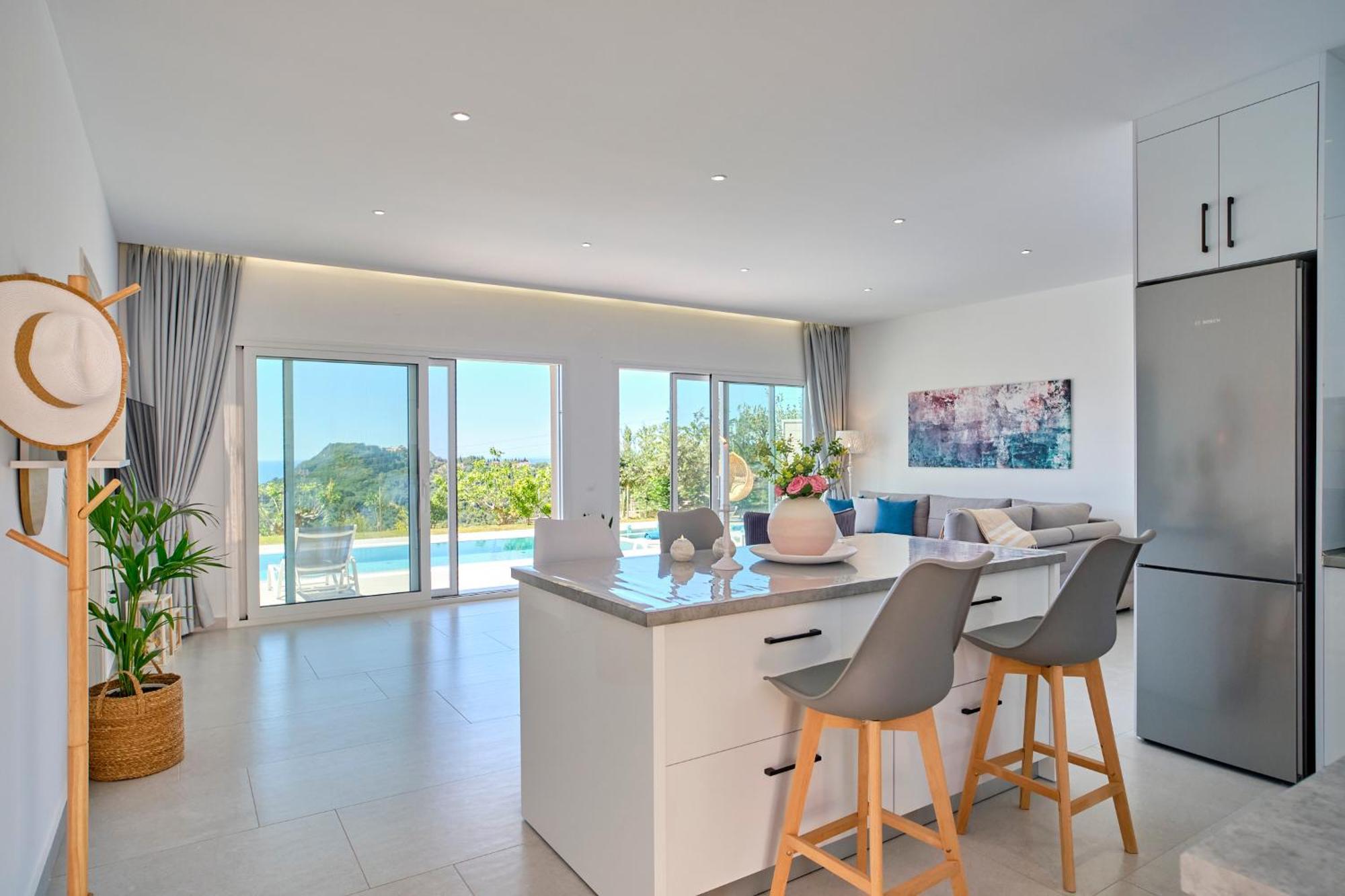 Lefkimmiatis Corfu Villa Afión